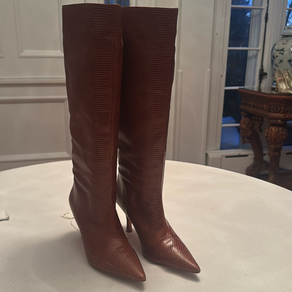 Loeffler Randall Cartolina Leather Boot Lightly Worn Great Shape